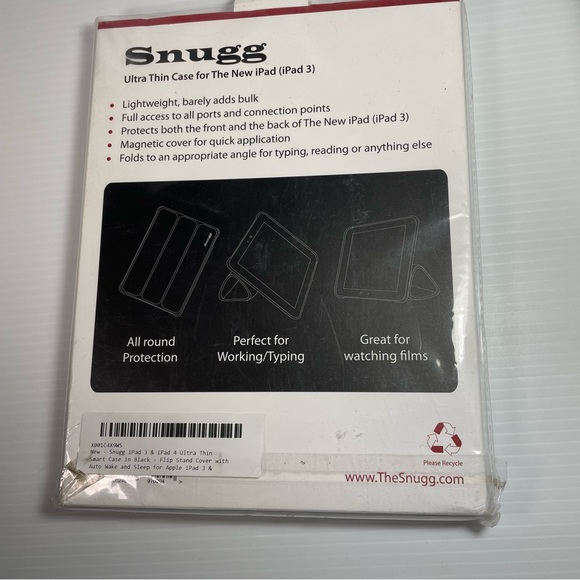 Snugg ultra thin case for iPad 3 NWT - Picture 3 of 3